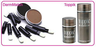 DermMatch and Toppik Scalp Cosmetic Concealer