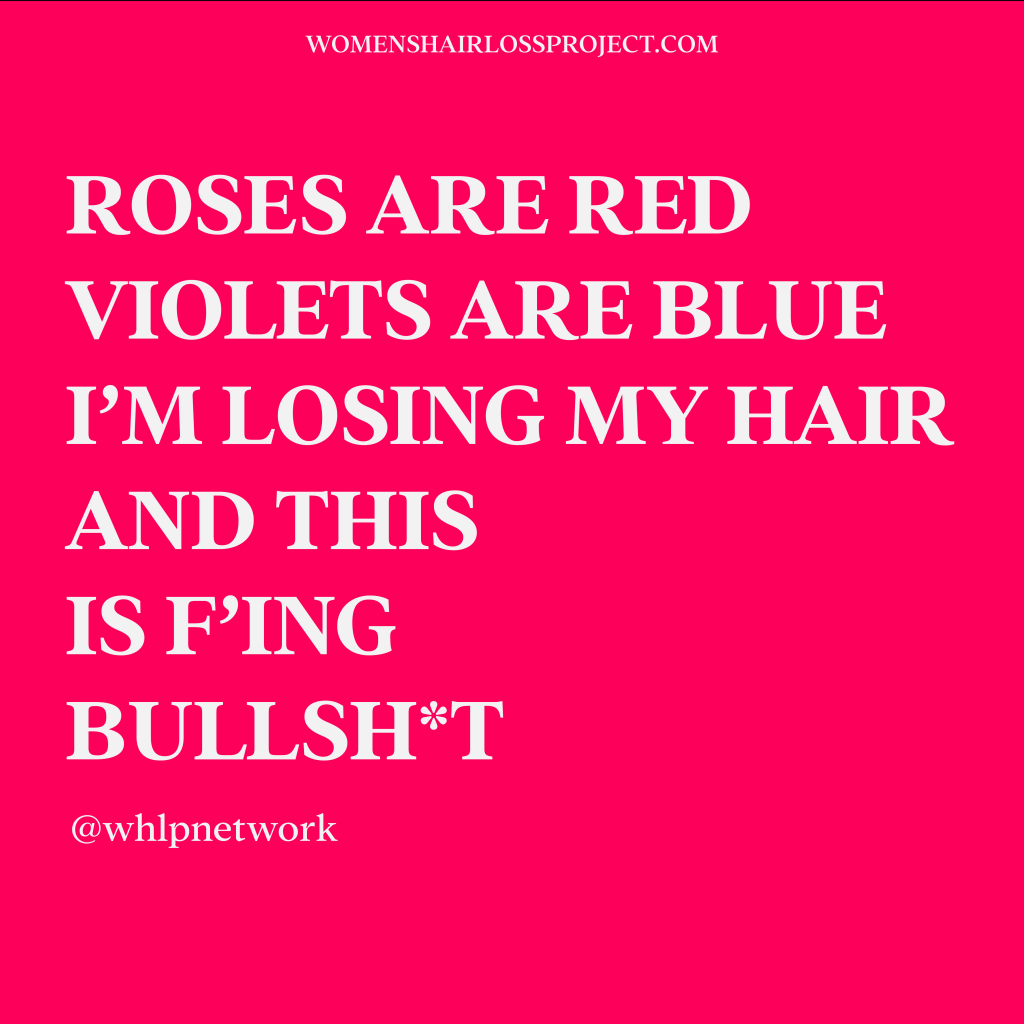 Hair Loss Poem